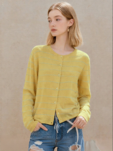 Office Friendly Knitted Cardigan Youth Style