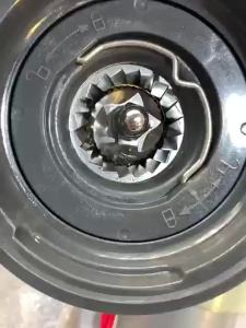 ชิ้นส่วนอะไหล่เครื่องชงกาแฟเอสเปรสโซ 220V XB44133 86W ชุดเครื่องบดพร้อมมอเตอร์สำหรับเครื่องชงกาแฟ Barsetto