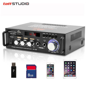 Bluetooth EQ Audio Amplifier Karaoke Home Theater FM 600W - AV-298BT