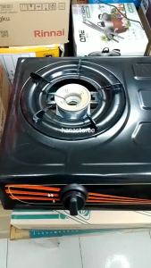 PROGAS PG269C Kompor Gas 2 Tungku Body Teflon Bergaransi Resmi BONUS SELANG EGULATOR