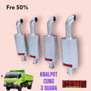 KNALPOT CUNG SUARA 3 TRUK HINO DUTRO