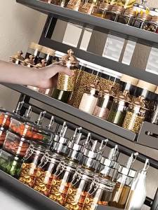 NIGESI | Kệ Đựng Gia Vị Điều Chỉnh Chiều Cao
