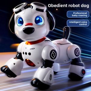 Hot Toys | New RC Robot Dog Toy - Intelligent Walking Flash Educational Toy for Children Boys Girls Toddler Xmas Present