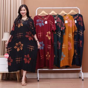 DASTER JUMBO LD 140 CM / DASTER BIGSIZE PANJANG MOTIF CANTIK / DASTER BUSUI TERBARU KEKINIAN 2023