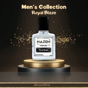 Hazen Parfume - ROYAL BLAZE | Parfum Pria Cowok | Wangi Elegant Mewah Tahan Lama | Eau de Perfume