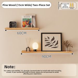 ZHUSHANXIA | Wall Mounted Shelf No Drilling Required