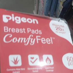 PIGEON BREAST PADS COMFY FEELS 60PCS 79293