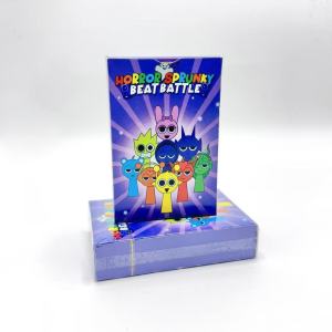 New Rhythm Box Card Game Full Set Horror Color Cards Sprunki Incredibox Collectible Cards Tabletop Gaming Accessories