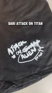 Boardshorts Anime Attack On Titan | Parodi Attack On Alien |