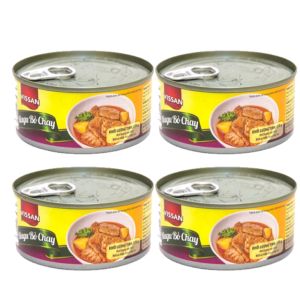 Combo 4 Hộp Ragu Bò Chay 170g Vissan Date 2028 - V277