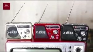Máy nghe đài Radio FM AM️ Chạy Usb Thẻ nhớ️ Nghe Nhạc Kiêm Đèn Pin ️Loa to Tiếng Hát Hay Bắt sóng Tốt Waxiba XB- 741URT/ 521URT