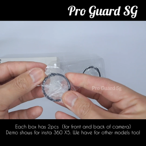 [SG] Insta360 Camera Lens Cap (Back + Front) Insta 360 X5 X4 Air X3 X2 Lens Screen Protector Guard