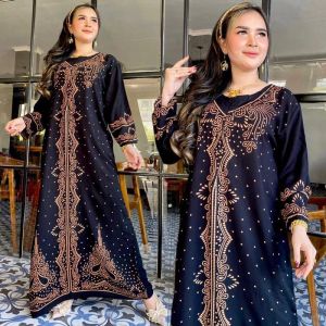 daster panjang terbaru longdres Istanbul murah wanita kekinian busui resleting depan