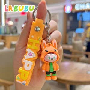 Labubu Keychain Original Labubu Pop Mart Doll Keychain Cute Cartoon Accessories Bag Charm and Accessories Keychain Doll Creactive Little Sheep Backpacks Suitcases Phone Key Chain Souvenir Pendants Christmas Birthday and New Year Gifts
