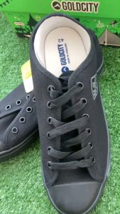 ร้องเท้าผ้าใบ GOLCITY ดำ/ดำ รหัสNo024