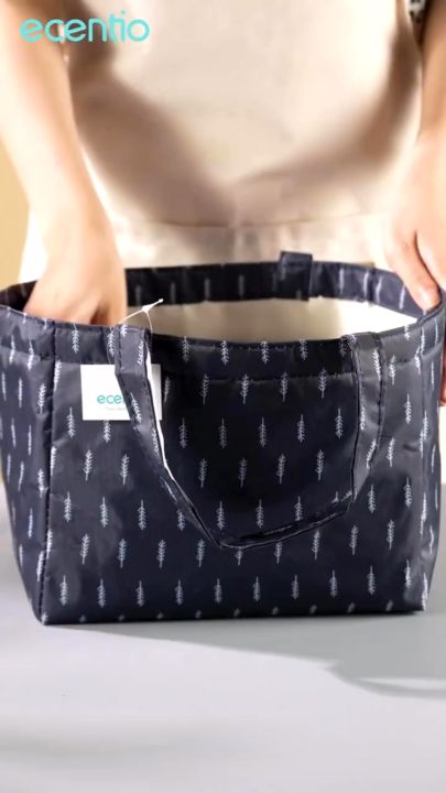 ecentio lunch bag /lunch tas Tas Bekal Makanan/Tote bag Waterproof ukuran besar