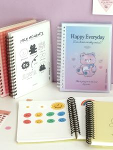 Fresh Double-Sided Release Paper Sticky Notes Adhesive Tape Scrapbooking Materials Organizer Notebook Iconic Brand Spiral Binding