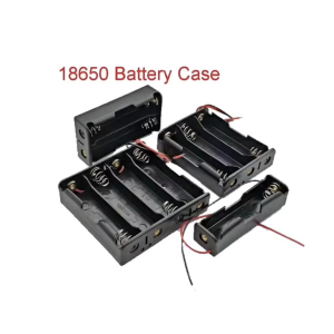 Case Holder Baterai Box 2 X 18650 Dengan Kabel 2 Slot