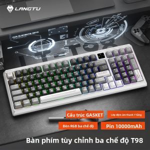 Microstep | Multi-Mode Wireless Bluetooth Gaming Keyboard Mechanical