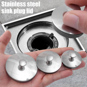 Stainless Steel Sink Plug Universal Drain Stopper Durable Bath Plug Sink Wash Basin Water Stopper