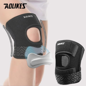 AOLIKES | AOLIKES 1PCS Knee Brace with Dual Side Stabilizers & Shock-absorbing foam for Maximum Knee Pain Support for Men and Women