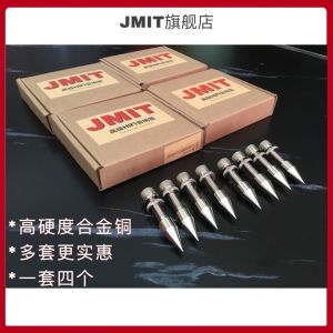High Hardness Copper Alloy Speaker Standoffs M8 Adjustable Height HIFI Sound Quality Shockproof Foot Pins JMIT Brand