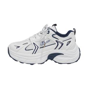 Womens Casual Thick Bottom Dad Shoes Versatile Sporty Low Cut Breathable Comfortable All Season Flat Laced Slip on Designs