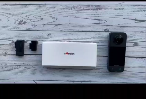 Allumunium frame + Pelindung Lensa untuk Insta360 X3 aMagisn AX01 Full Metal Bumper