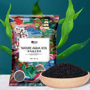 0.5/1.5 Liter Aqua Gizi Pupuk Dasar Aquascape Soil Aquarium Soil Media Tanam Aquascape