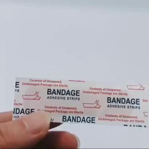 50pcs Fabric Adhesive Bandages - Flexible Breathable First Aid for Fingertip Knuckle Wound Care Multi-Size Family Emergency Kit
