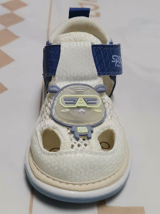 Shiny Calling Summer Slip-On Shoes Soft Bottom Anti-Slip Toddler Walking Shoes for Girls Non-Congested Toe Infant Footwear