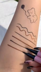 PINKFLASH Waterproof Easy Eyeliner Pen B01 B02 Black || Anti-transfer || Long Wear Quick Dry Smudge-proof || Eye Liner BPOM