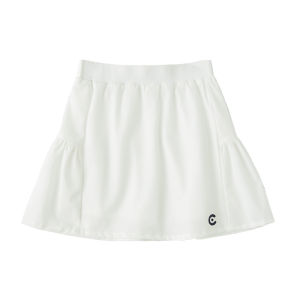 Cicochild Summer New Pure Color Tennis Sport Skirt for Girls A-Line Mini Skirt Child Protection against Light Middle And Big Children