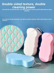 Double-Sided Baby Girl Skin-Friendly Sponge