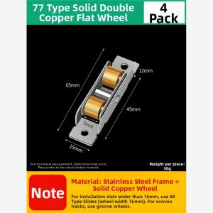 DUANYUN | Solid 304 Stainless Steel Screen Window Roller