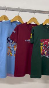 Kaos Atasan Lengan Pendek Anak 1-14 Tahun Motif Terbaru