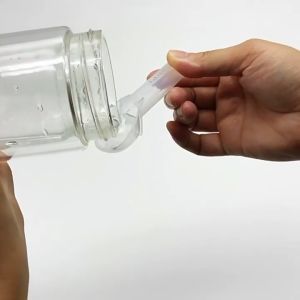 Silicone Medicine Feeder Spoon & Measuring Cartridge for Baby Medication Assistance