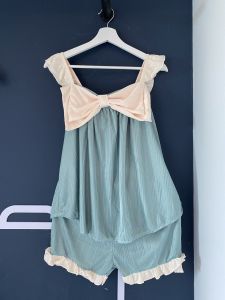 ชุดนอนน่ารัก ชุดนอนโบว์