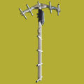 Zetclear Antena tv digital paket lengkap plus kabel 10mtr 15mtr 20mtr. 