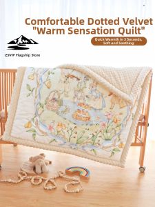 ZSVIP | Baby-friendly A-Class Cotton Dots Blanket for Autumn and Spring