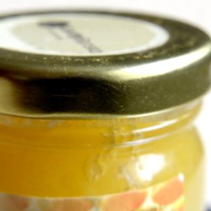 Round Glass Jar Air Tight Mini Bottle Storage Containe 100ml