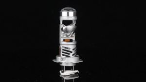 Bullvision H7 LED Projector Lens Canbus 100W 30000LM Double Lens H4 H11 Headlight 6000K Light Bulbs Turbo Lamp for Auto Driving