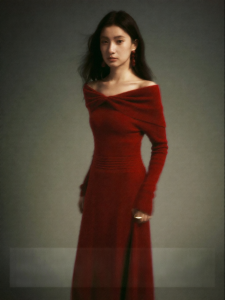 SUSHE | Wool Elegant Body-Shaping Sweater Skirt Set