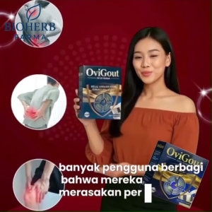Ovigout 3 Box Susu Herbal Untuk Asam Urat Nyeri Sendi Deformitas & Jaga Kadar Kolesterol Agar Normal