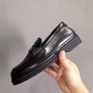 BLACK HIDDEN - Sepatu Formal Pantofel Slip On Pria Kerja Kulit Hitam
