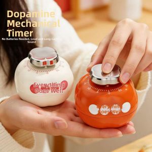 Kitchen Timer Mechanical Clock Magnet Refrigerator Countdown Reminder