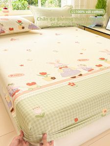 Deesse | Váy Giường Mùa Hè Thoáng Khí Không Trượt 100% Cotton