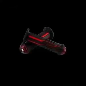 Universal 7/8 Inch Motorcycle Handlebar Grips 1Pair Shock Absorbing Non-Slip Rubber Grips Fit Scooter Dirt Bike Motorbike Models