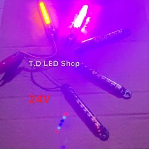 ไฟ LED 6ดวงถี่ แฟลช กระพริบ 24V ติดรถบรรทุก ไฟเลี้ยว ไฟเบรก ไฟใต้ท้อง ไฟฉุกเฉิน ไฟเครื่องเสียง ไฟกระจังหน้า ไฟสัญญาณเตือนต่างๆ จำนวน 1 ชิ้น