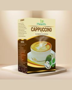 1stHealth Cappuccino Coffee 20 Sachets with Guyabano and Moringa – Healthy Coffee Mix